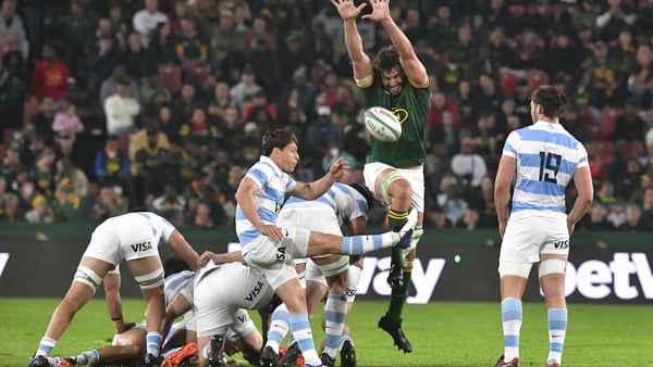 South Africa beat Argentina by a point in last season's encounter