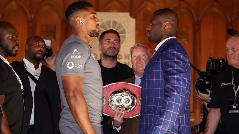 A crowd of 96,000 is expected for the Anthony Joshua-Daniel Dubois card at Wembley