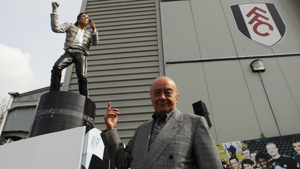 Five women alleged they had been raped by Mohamed Al Fayed