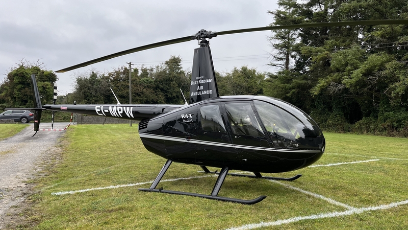 The Private Billy Kedian Air Ambulance in Ballyhaunis, Co Mayo