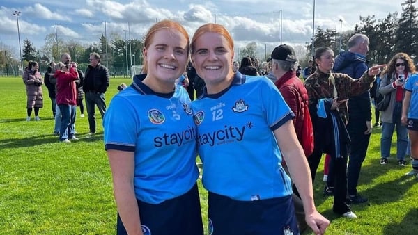 Claire (left) and Aisling Gannon, 2024 PWC Camogie All-Star nominees