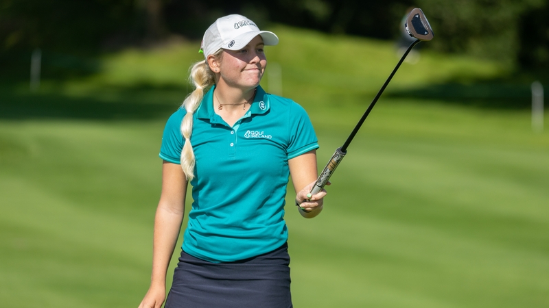 Sara Byrne slipped down the leaderboard after a weather delay at the La Sella Open (Credit: Tristan Jones / LET)