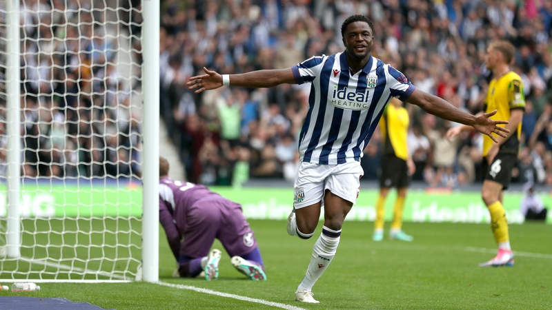West Brom's Josh Maja continued his rich vein of form in front of goal