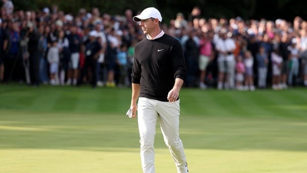 McIlroy is trailing Matteo Manassero at Wentworth