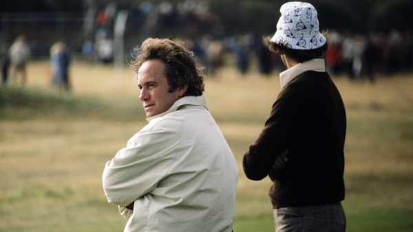 Brian Huggett surveys the scene at the 1977 Ryder Cup at Royal Lytham & St Annes Golf Club