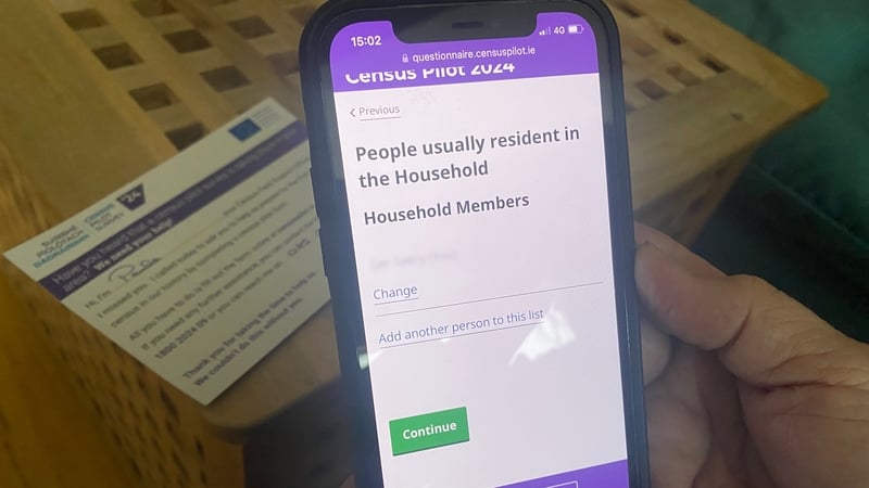 The project is part of the Central Statistics Office's preparations for Census 2027