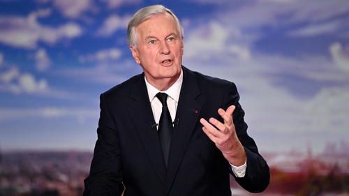 French Prime Minister Barnier called for 'the greatest possible cohesion' within the government, and for a willingness to find "compromise'
