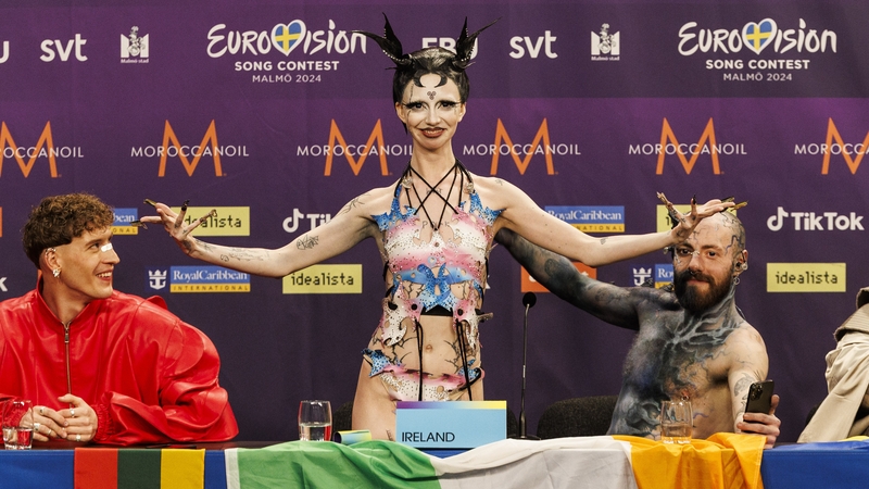 Bambie Thug represented Ireland with their track Doomsday Blue in this year's Eurovision, coming sixth in the song contest