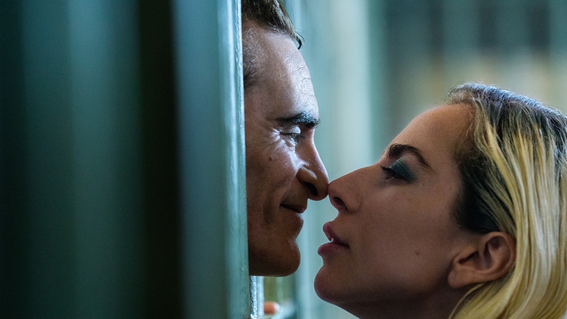 Joaquin Phoenix and Lady Gaga in Joker: Folie à Deux
