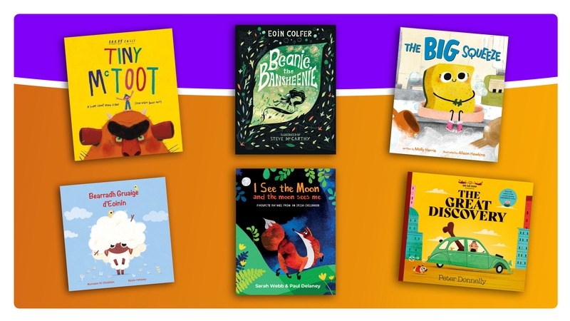 Discover Irish Kids Books for smallies this September. Graphic: Bex Sheridan.
