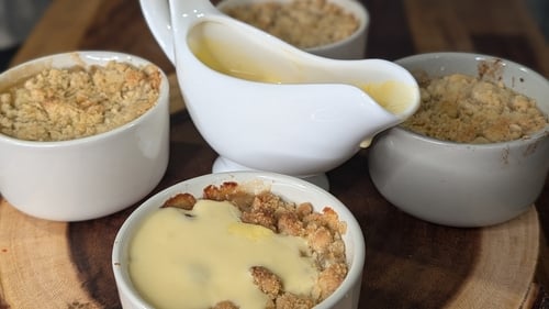 Kevin Dundon's classic apple crumble: Today