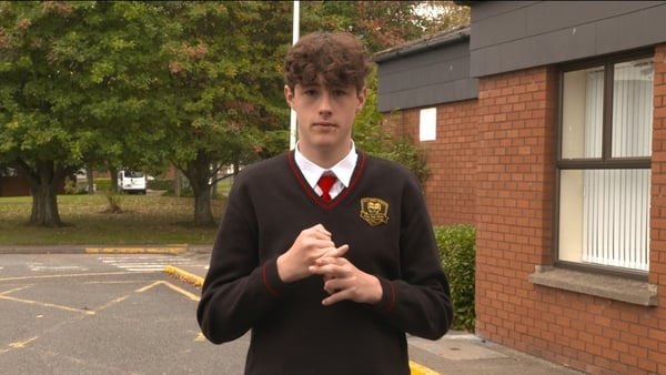 We visit Holy Family School for the Deaf in Cabra for ISL Awareness Week.