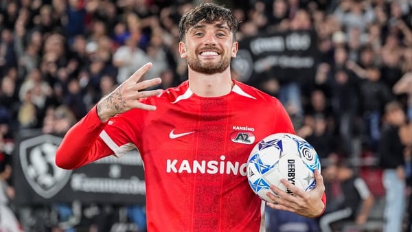 Troy Parrott caught the eye with a four-goal display in the Dutch top flight earlier this month