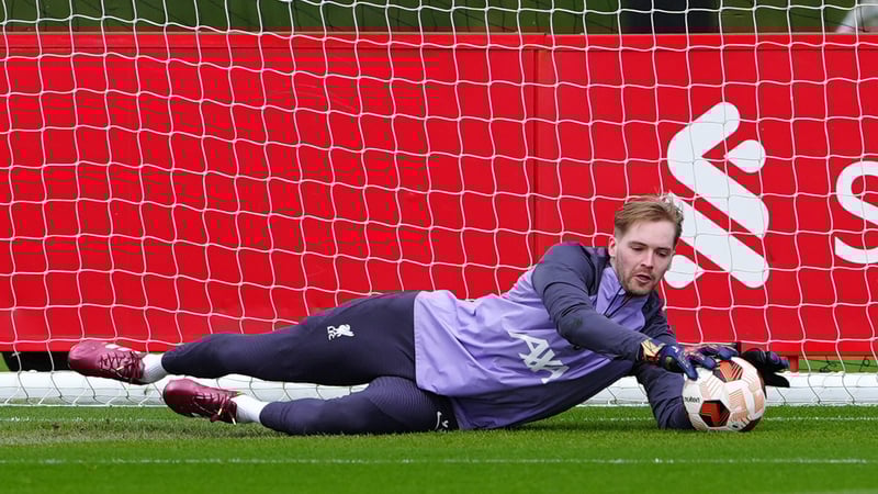 It will be another appearance in the EFL Cup for Caoimhín Kelleher