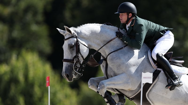 Shane Sweetnam and horse James Kann Cruz enjoyed success on Sunday night (file image)
