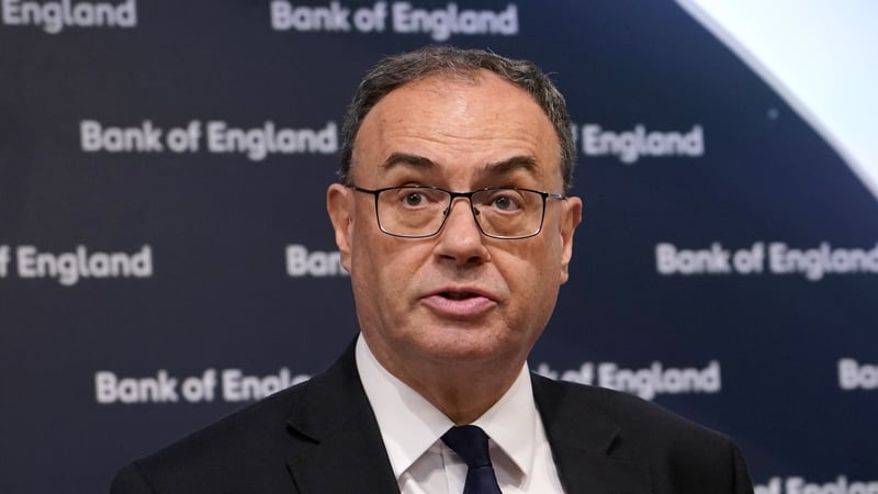 Bank of England Governor Andrew Bailey said he was 'very encouraged' by the downward path of UK inflation