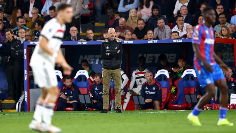 Erik ten Hag's side drew 0-0 at Crystal Palace in their last outing