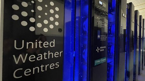 The supercomputer will lead to better forecasting and warnings, Met Éireann has said (Photo: Met Éireann)