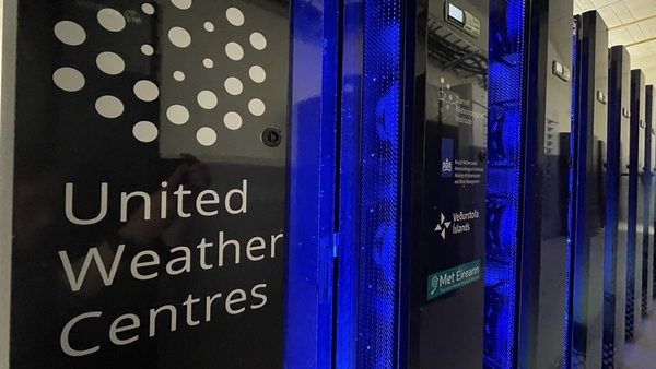 The supercomputer will lead to better forecasting and warnings, Met Éireann has said (Photo: Met Éireann)