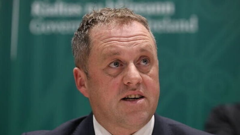 Minister of State for European Affairs Thomas Byrne is attending a meeting of EU ministers