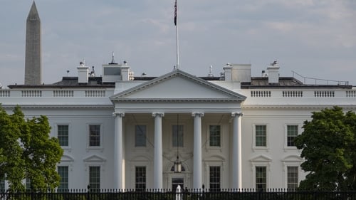 Donald Trump addressed reporters in the Oval Office during talks with visiting Israeli Prime Minister Benjamin Netanyahu