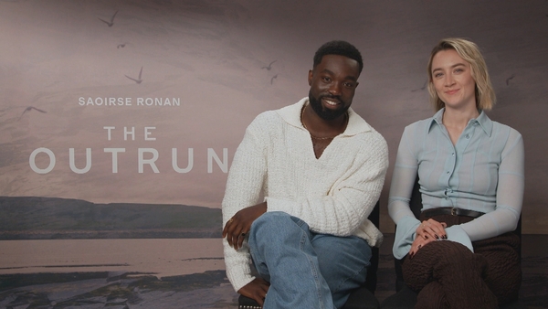 Saorise Ronan stars opposite Paapa Essiedu in The Outrun