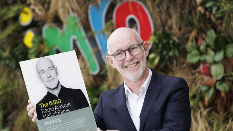 Ray D'Arcy - "I am delighted to be inducted into the IMRO Radio Awards Hall of Fame and to be recognised in such illustrious company as my fellow inductees" Photos: Andres Poveda