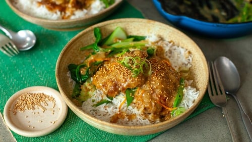 Nico's garlic and miso chicken