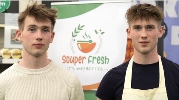Twins James and Daniel Buckley were inspired to upcycle whey while working on their grandparents' cheese farm