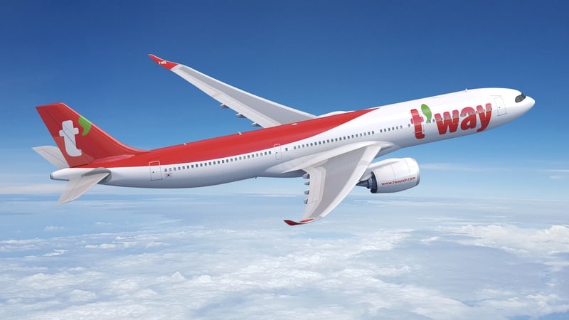 Avolon is to lease five Airbus A330neos to South Korean low-cost carrier T'way Air