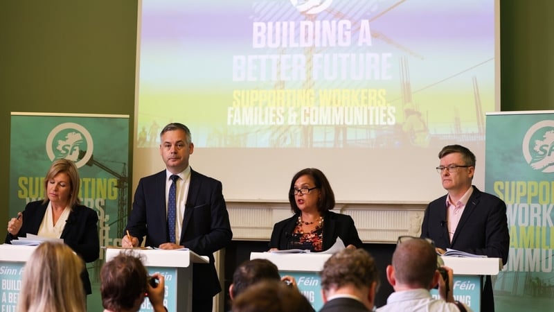 Sinn Féin said it would abolish the Property Tax gradually over five years, starting with a 20% cut