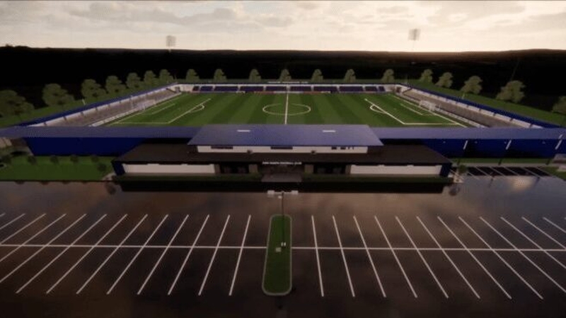 The proposed new home of Finn Harps