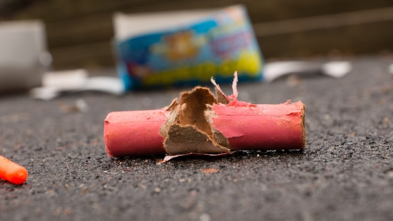 Dublin Fire Brigade warned they have seen 'injuries to the upper body, hands, fireworks going off in people's hands' (file image)