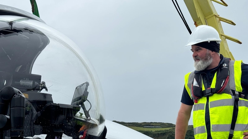 John Kearney discovered the wreckage while searching for a different vessel (file image)