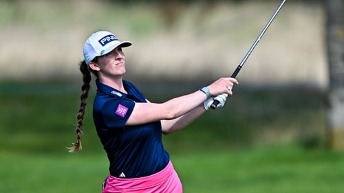Lauren Walsh had a run of three consecutive birdies on the back nine