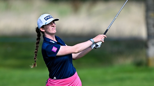 Lauren Walsh had a run of three consecutive birdies on the back nine