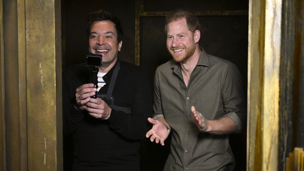 Jimmy Falllon and Prince Harry