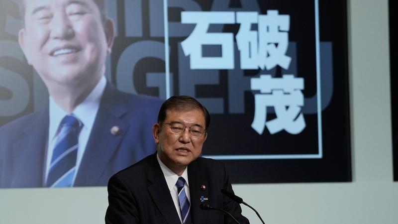 Shigeru Ishiba will be elected premier by parliament on Tuesday