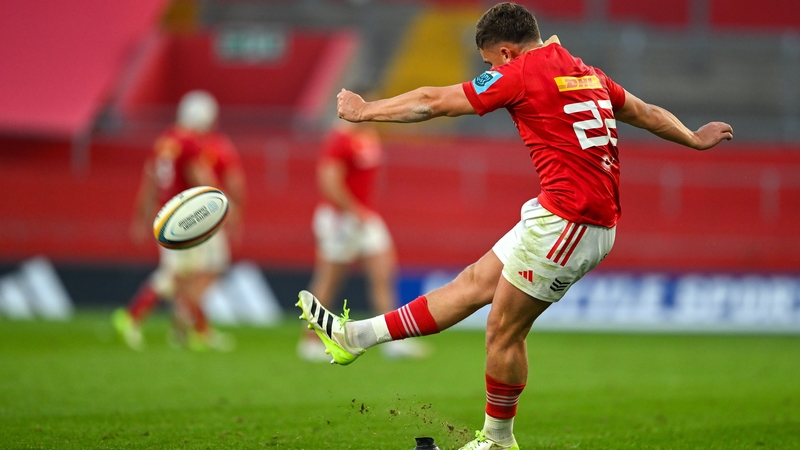 Tony Butler kicked two conversions against Connacht