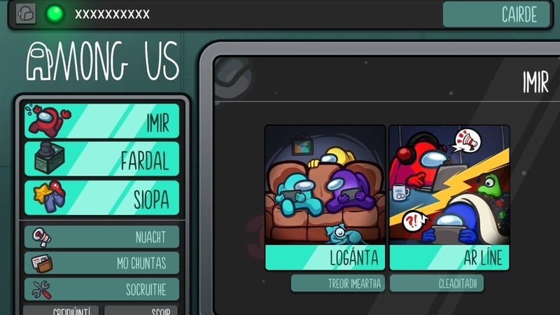 Among Us - bain amach na tascanna agus éalaigh leat!