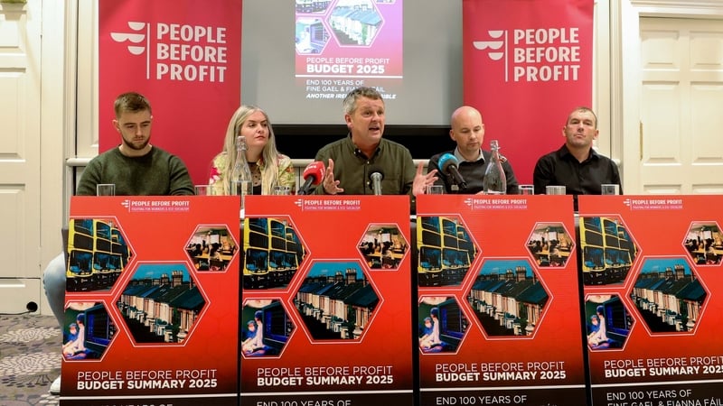 People Before Profit-Solidarity launched its proposals in Dublin