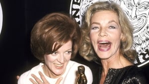 Maggie Smith and Lauren Bacall at the 24th Annual Tony Award, 1970
