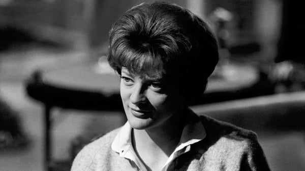 Maggie Smith on the set of the film The Honey Pot circa 1966