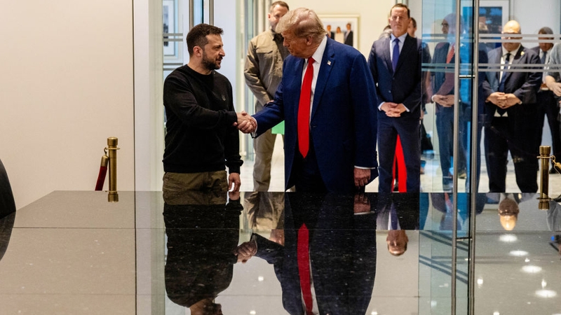 Volodymyr Zelensky congratulated Donald Trump and said that he recalled his 'great meeting' with him in September