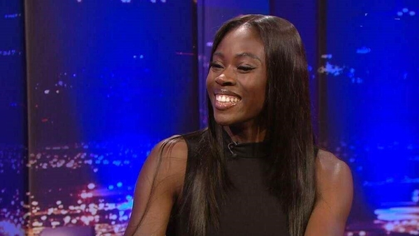 Rhasidat Adeleke on the Late Late Show - "It was such a crazy moment for her to recognise me and just be actually following my journey. She actually knew who I was and was following what I do. It was surreal"