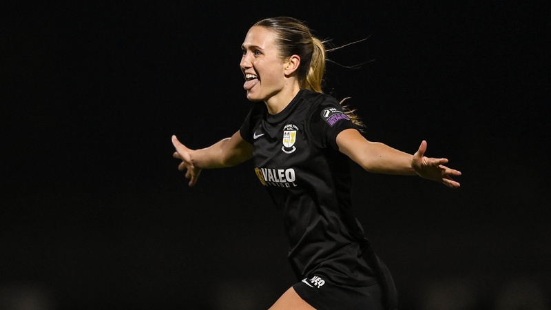 Madison Gibson is the Women's Premier Division player of the month