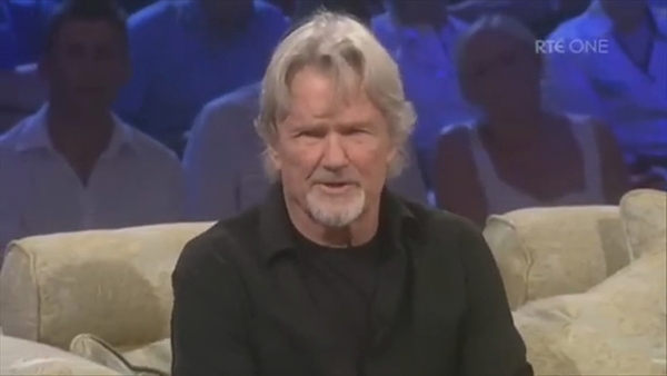 Kris Kristofferson on Saturday Night with Miriam in August 2010
