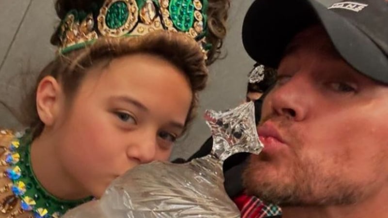 Everly Tatum and Channing Tatum - "No words for how proud I am of this lil girl"