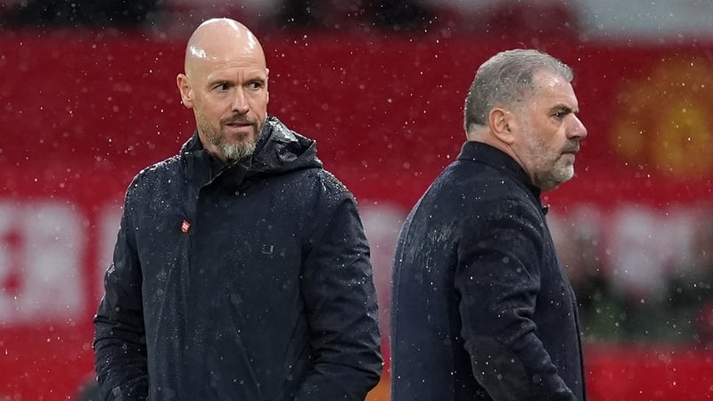 Manchester United's defeat to Ange Postecoglou's Spurs has placed huge pressure on Erik ten Hag
