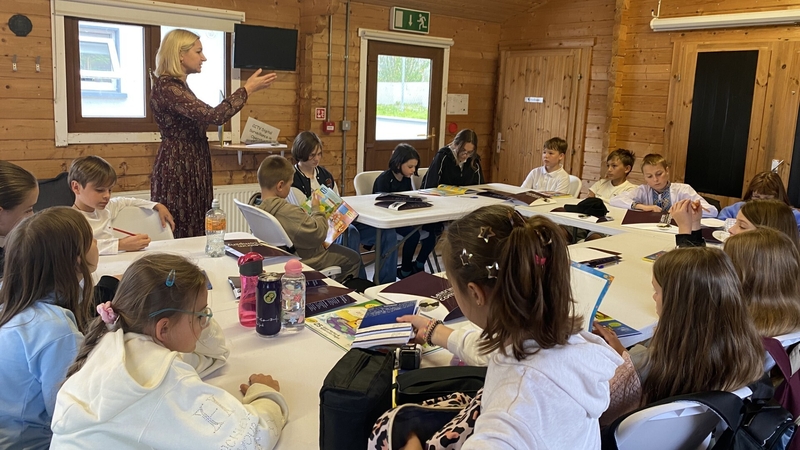 The school holds classes on Saturday afternoons and is a pilot project